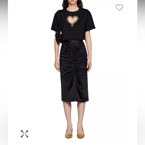 Sandro
Murphy Cutout Heart Tee - Picture 2 of 10